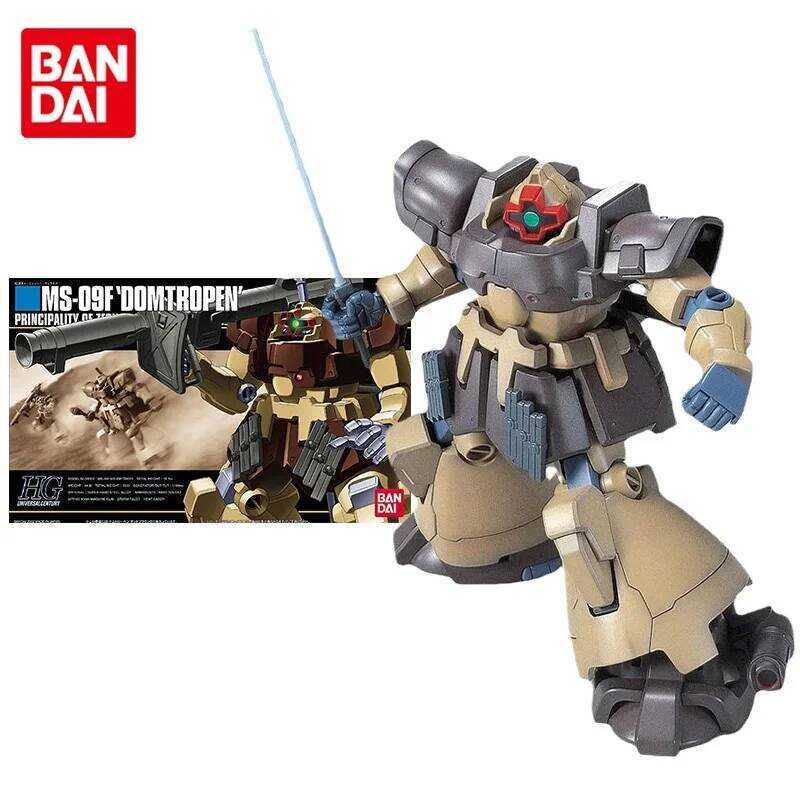 Bộ Gundam Bandai, HGUC 027 1/144 MS-09F DOM TROPEN, mô hình Gunpla, đồ chơi nhân vật hành động anime