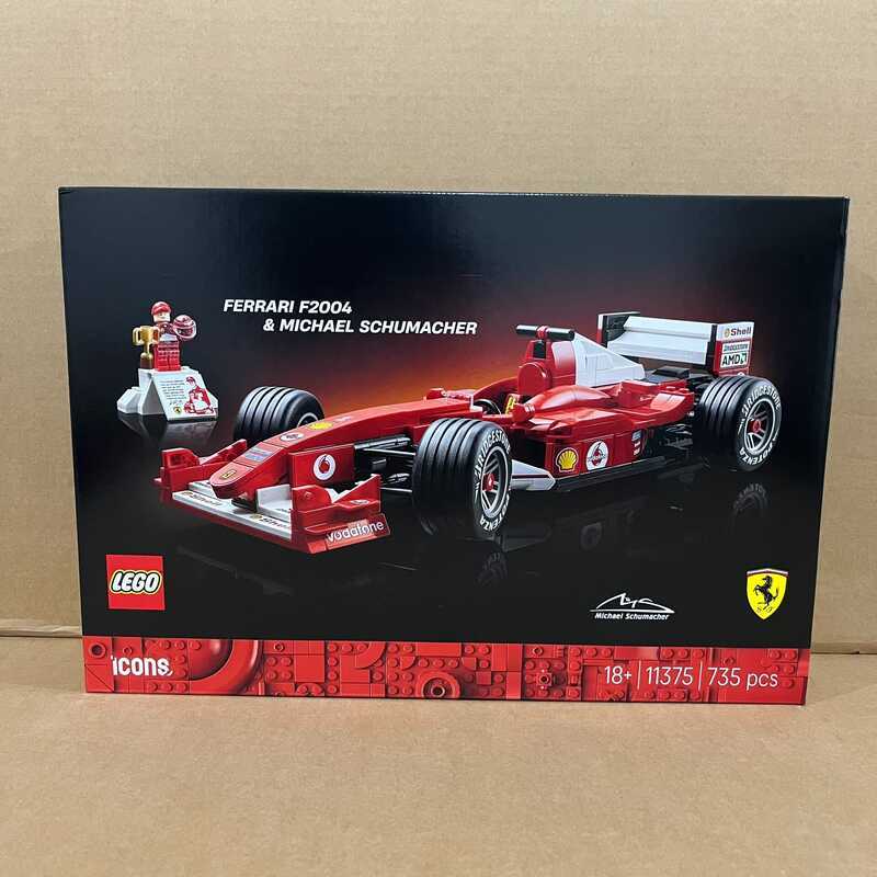 LEGO ICONS Series 11375 Ferrari F2004 và Michael