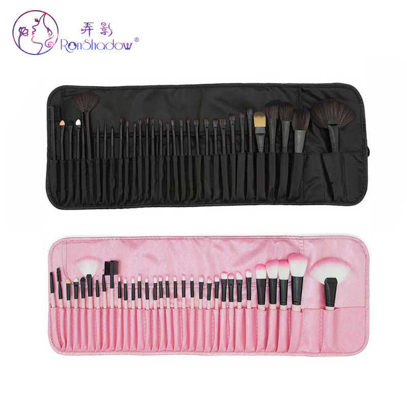 Bộ cọ trang điểm 32 màu hồng với bộ cọ trang điểm Bộ cọ làm đẹp Bàn chải làm đẹp Công cụ làm đẹp Ron