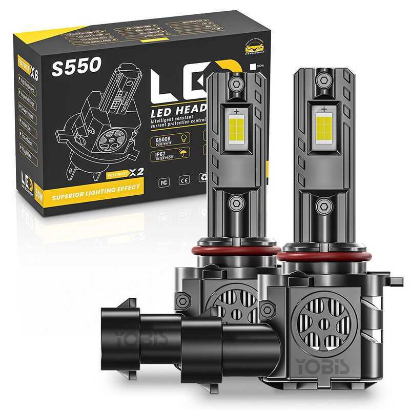 Đèn pha LED trong dòng Lumen cao 55W công suất cao Cắm và chạy 95 H7 H11 9012