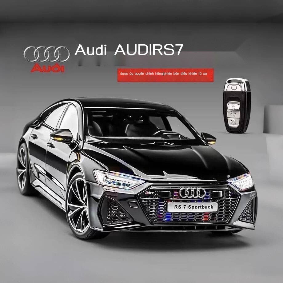 ( Sẵn) Mô hơi Audi RS7 siêu lớn tỷ lệ 1:18, mô hình điều khiển từ xa, đồ chơi xe thể thao cho bé tr