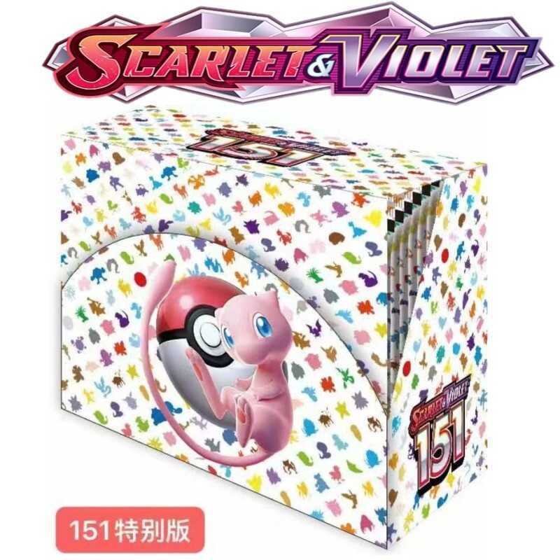 Thẻ Pokemon Pokemon Pokemon Pokemon ScarletViolet151 Phiên bản tiếng Anh Hộp bí ẩn