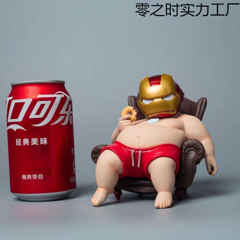 Ngoại Vi Hình Trong Nước Chất Lượng Cao Avengers GK Cơ Lớn Béo Otaku Béo Otaku Thép Mắt Đồ Trang Trí