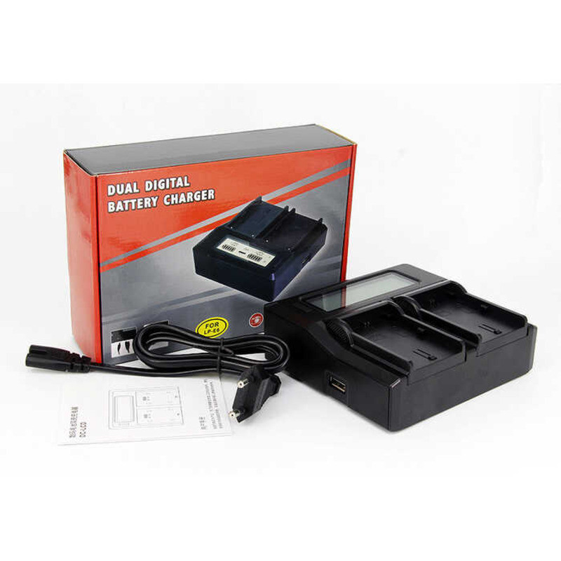 DLI90 Sạc Kép Cho Máy Ảnh Pentax K-7 / 5 K7 K5IIs K52s K01 645D Sạc Pin