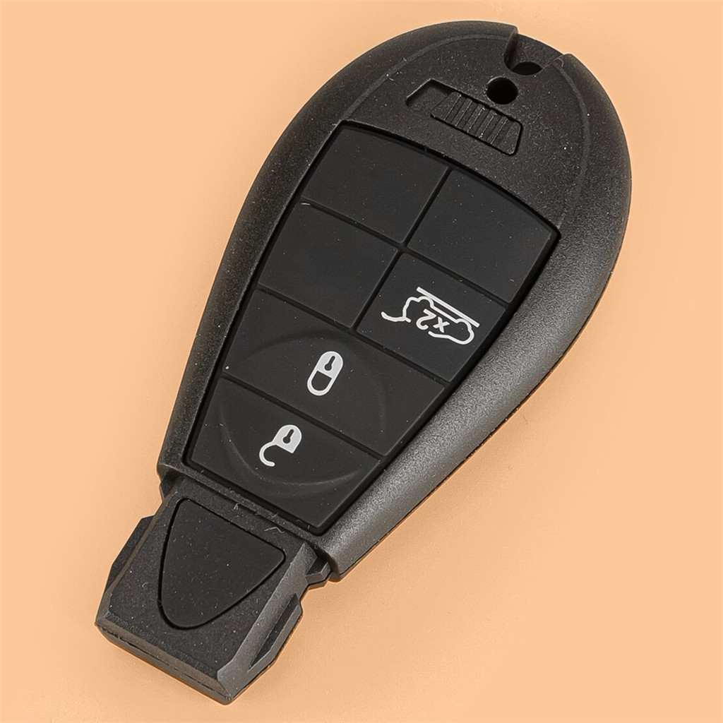 Từ Xa Chìa Khóa Ô Tô Fob Giá Đỡ Vỏ Vỏ Túi Nhà Ở Phù Hợp Cho Xe Jeep Cherokee Sport KL 2014-2019 Dodg