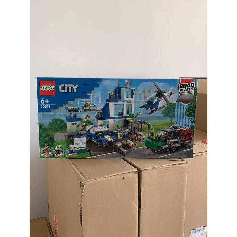 LEGO 60316 Sở Cảnh Sát Hiện Đại