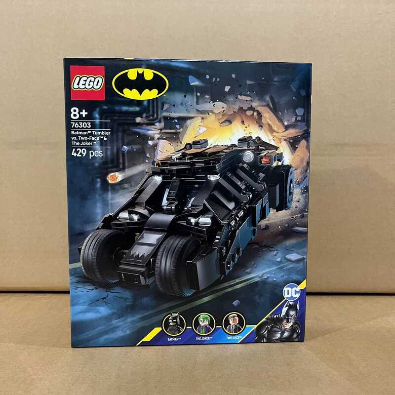 LEGO 76303 Batman Batmobile đối đầu với Người Hai Mặt và Siêu anh hùng Joker dành cho trẻ em