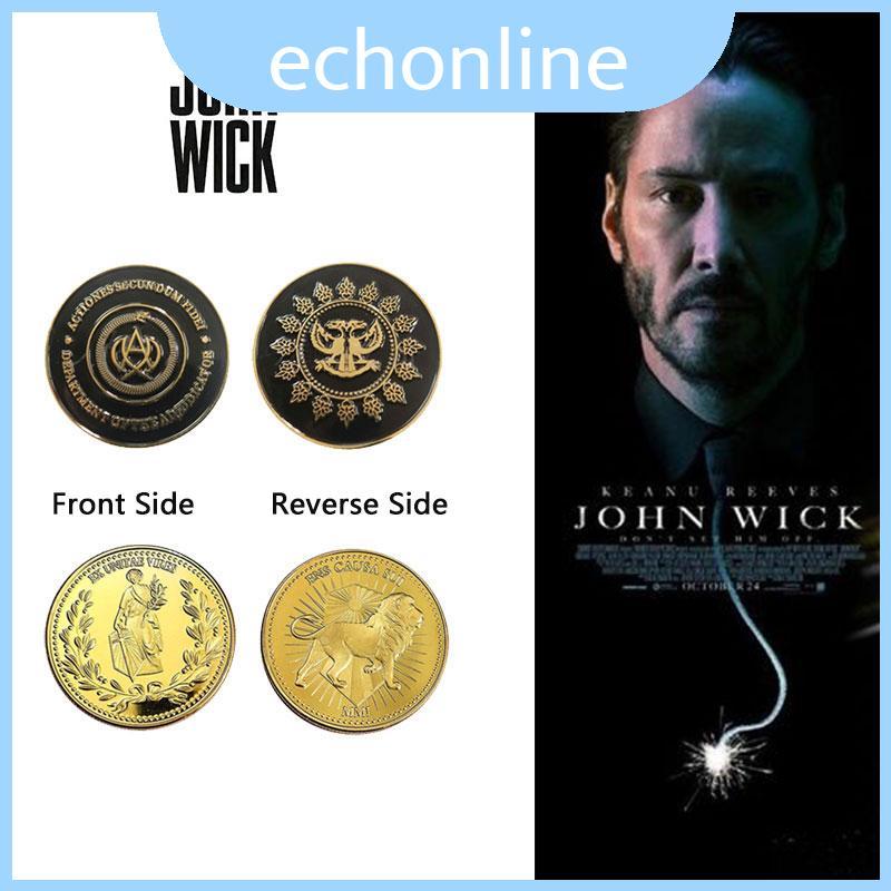 John Stunning Wick Continental Hotel Đồng xu vàng một món phải có cho bất kỳ bộ sưu tập nào Phim kỷ 
