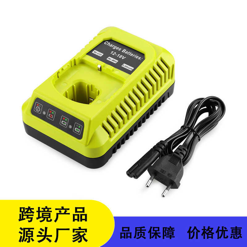 Thay Thế RYOBI RYOBI Sạc 12V-18V P117 P108 Pin Niken Pin Lithium 3A Sạc Nhanh