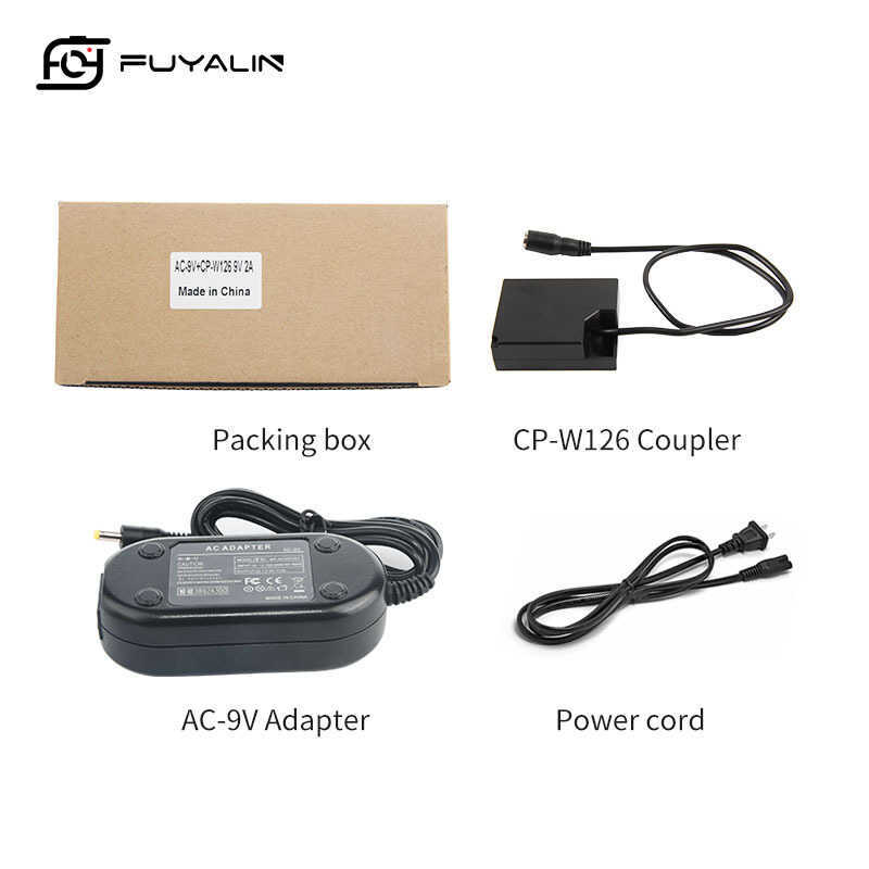 Bộ chuyển đổi nguồn bên ngoài CP-W126 NP-W126 Thích hợp cho di động AC-9V X-Pro1 X-Pro2