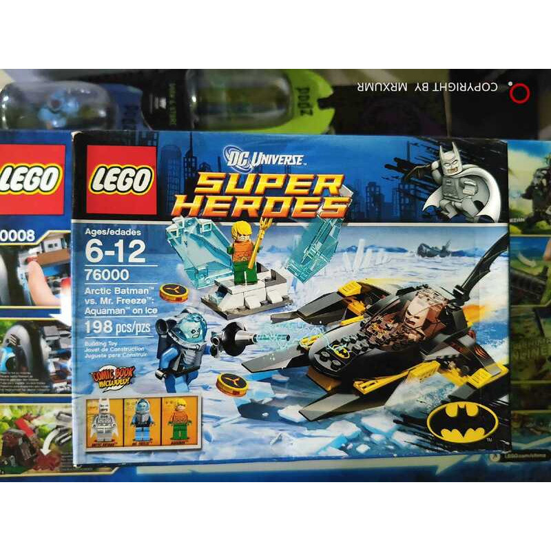 LEGO 76000 DC Siêu Anh Hùng Aquaman Batman Mr. Freeze