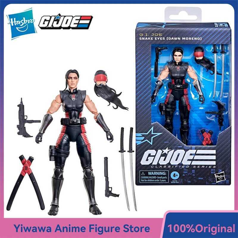 Hasbro G.I.Loạt phim Joe Classified#197, Snake Eyes (Dawn Moreno) Mô hình nhân vật hành động sưu tầm