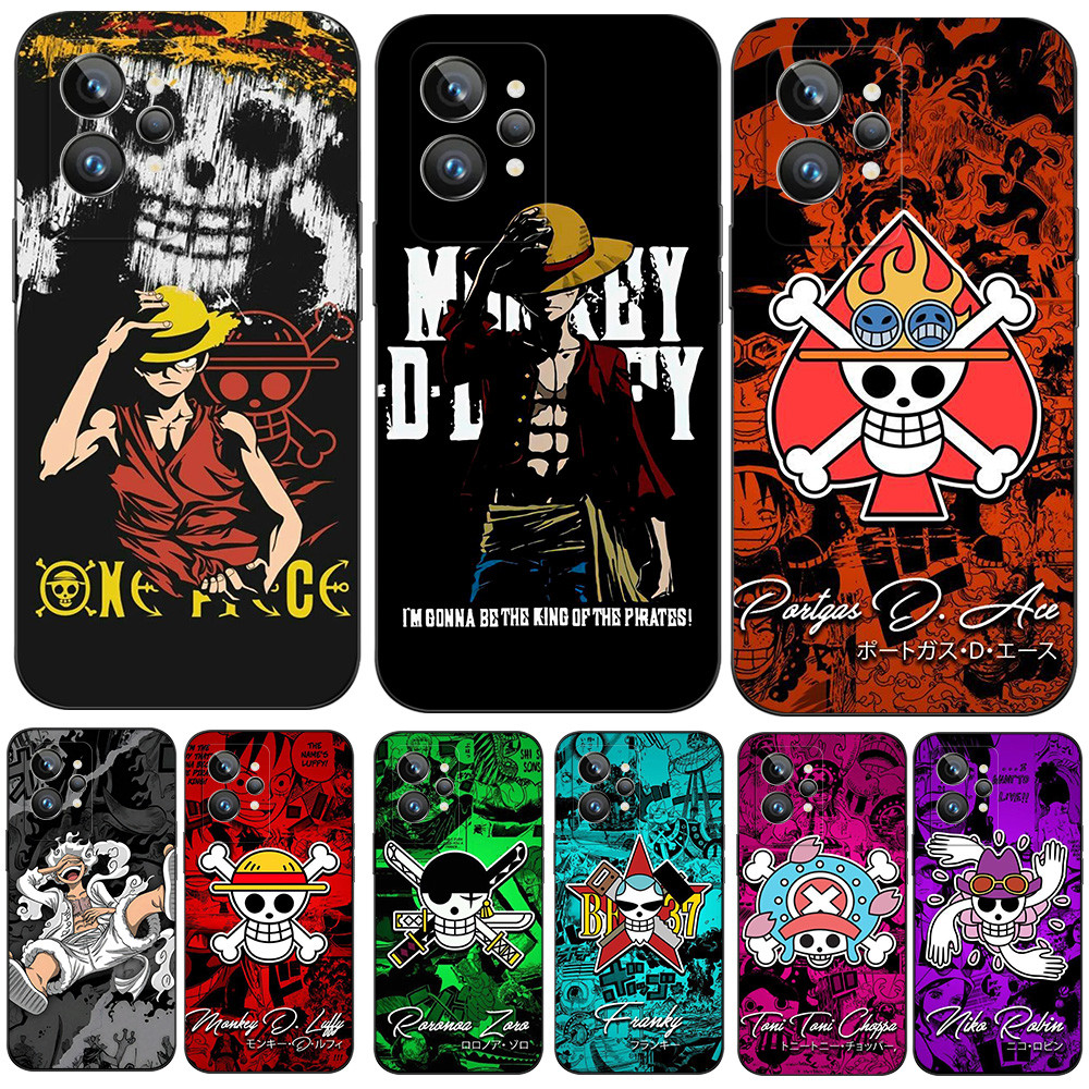 Dành Cho Realme GT2 PRO Ốp lưng Ốp Lưng Funda Đen Tpu Ốp Lưng Cướp Biển Khỉ