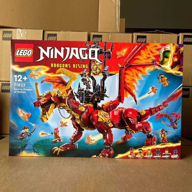 LEGO 71822 Rồng Hùng Mạnh Nguyên Tố - Bộ Đồ Chơi Xếp Hình Dành Cho Trẻ Em Dòng Ninjago