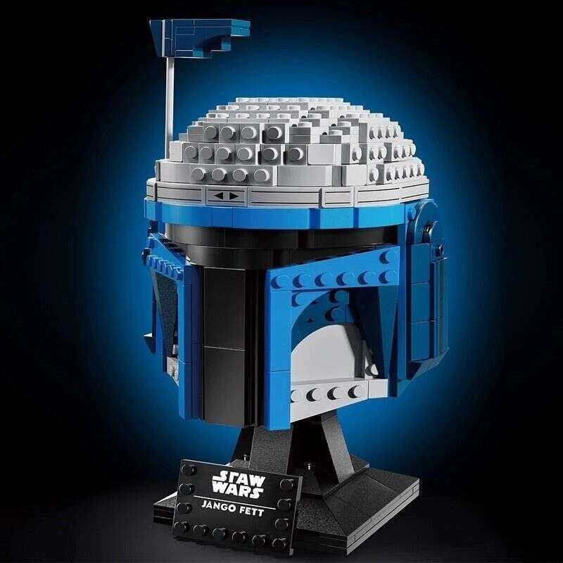 [LEGO] Mũ bảo hiểm Jango Fett Star Wars Series 75408, đồ chơi lắp ráp cho bé trai Tương thích với LE
