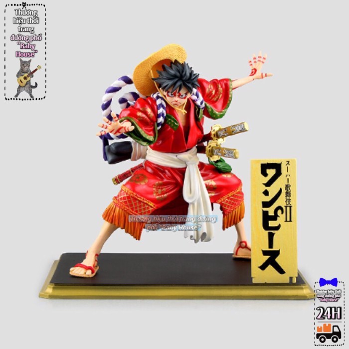 One Piece/One Piece POP Kabuki Phiên bản Kabuki Luffy Mũ Rơm Nhân vật