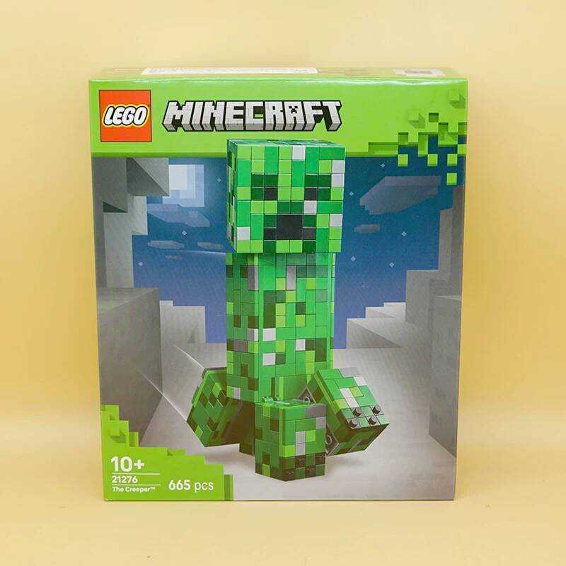 LEGO 21276 Creeper Minecraft Series Game Replica Scene Building Blocks.