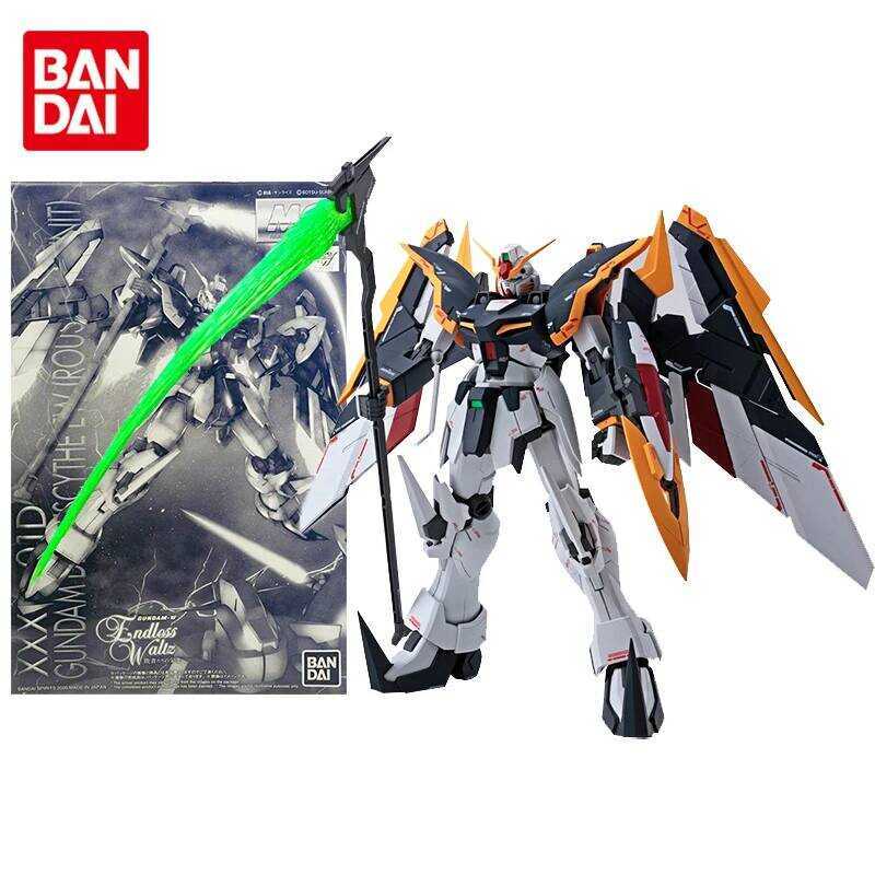 Bộ Gundam Bandai, mô hình MG 1/100 Deathscythe EW Roussette Unit Gunpla, đồ chơi nhân vật hành động 