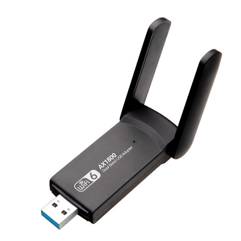 AX1800 Thẻ mạng USB không dây Gigabit băng tần kép WIFI6 Bộ thu wifi Gigabit MTK7921AU