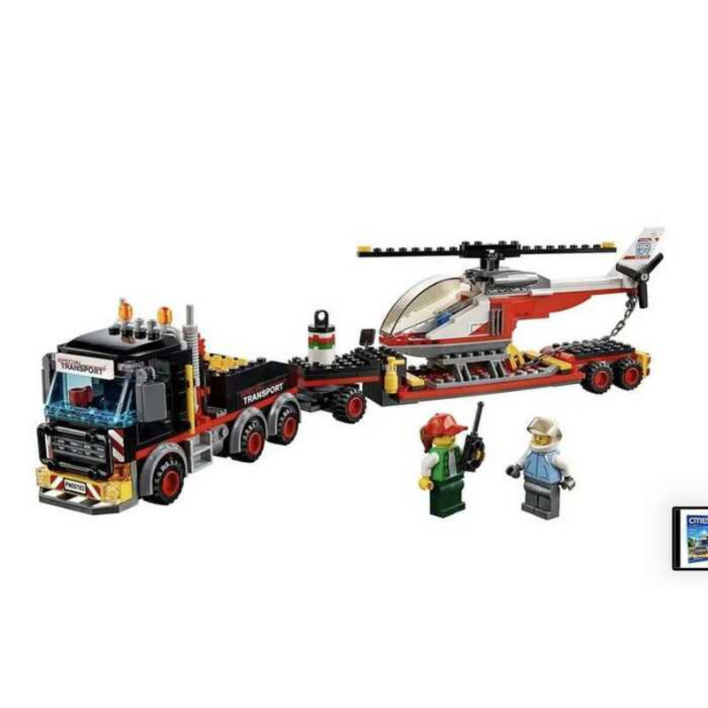 [LEGO] Bộ lắp ráp máy bay trực thăng vận chuyển, tương thích với 60183