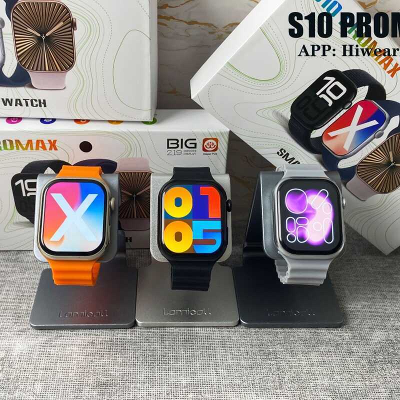 Đồng hồ thông minh S10 với dây đeo kép, theo dõi sức khỏe và hỗ trợ Alipay