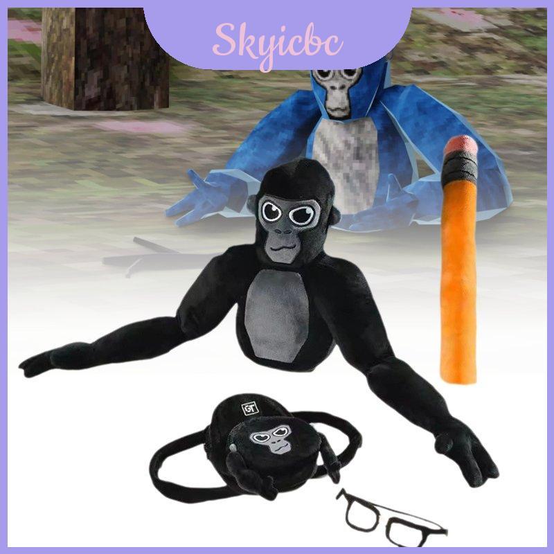 Hình động vật sang trọng Gorilla Tag Monke độc đáo với lông ngắn Chất liệu mềm 60x25 Cm