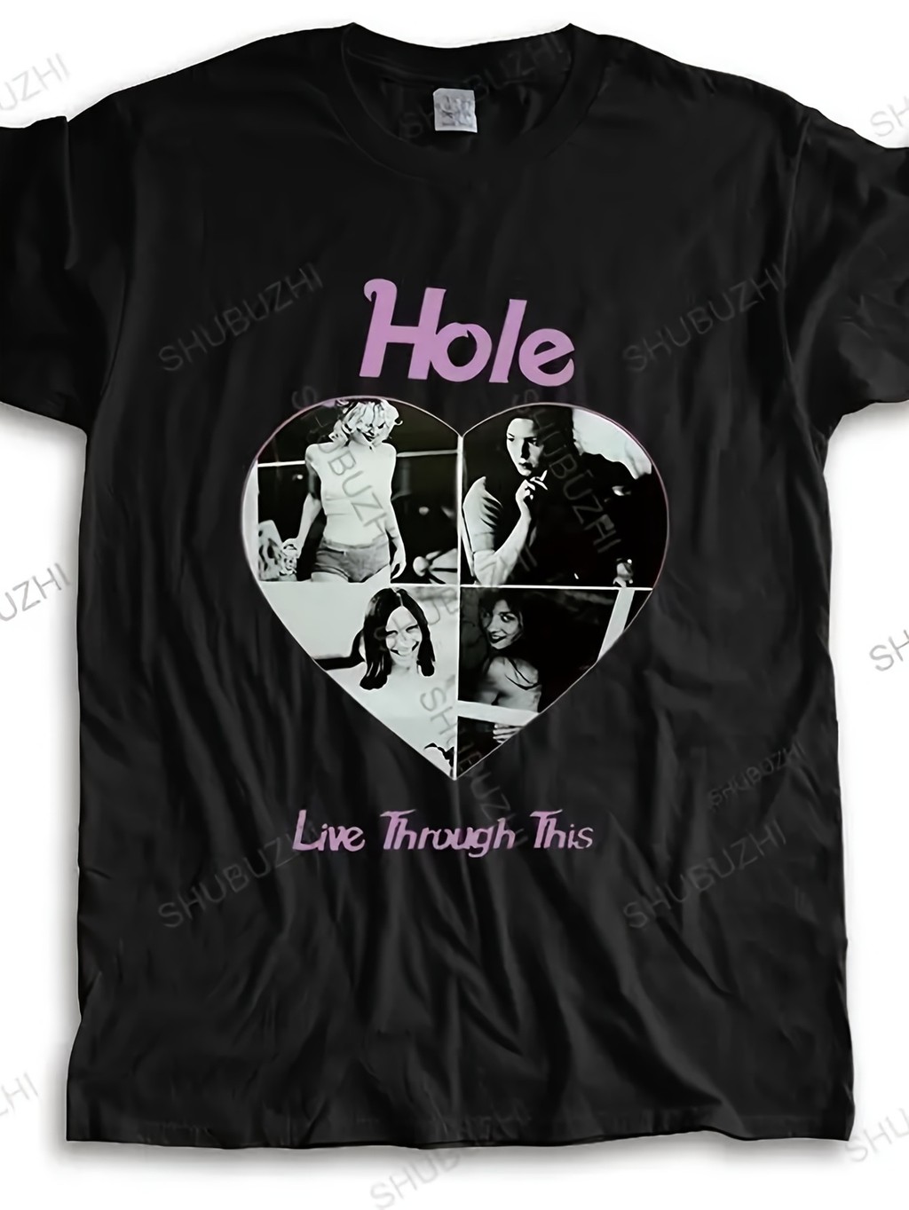 Áo thun nam cổ điển Mazzy Star Jesus & Mary Chain Slowdive Cocteau Twins Sundays - Áo thun màu đen c