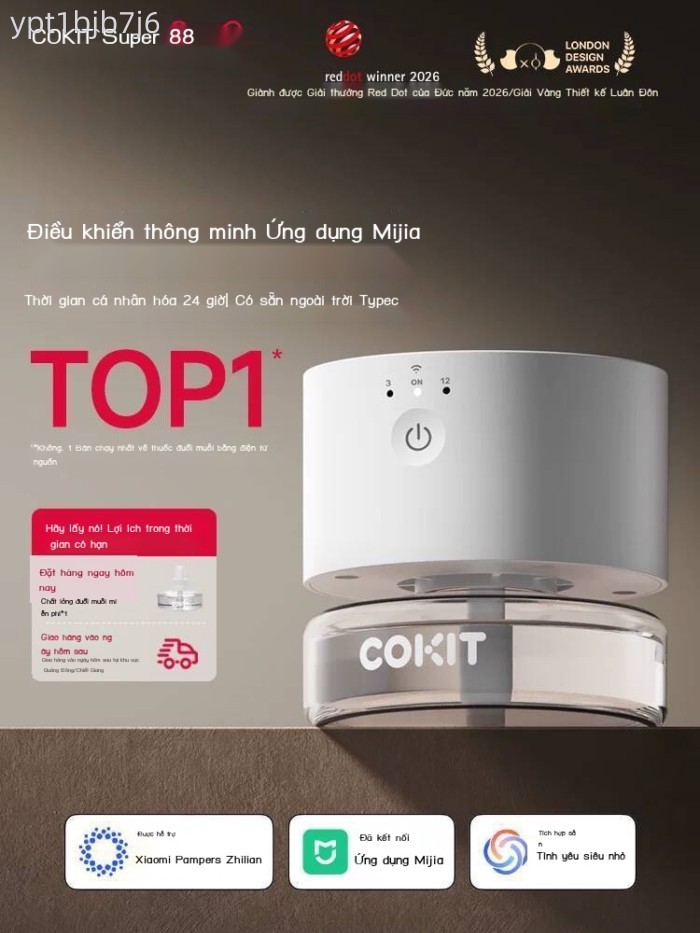 [HOT HIT] Máy điện thông minh COKIT có hẹn giờ, dung dịch đuổi USB, máy diệt muỗi Xiaomi Mijia, thi