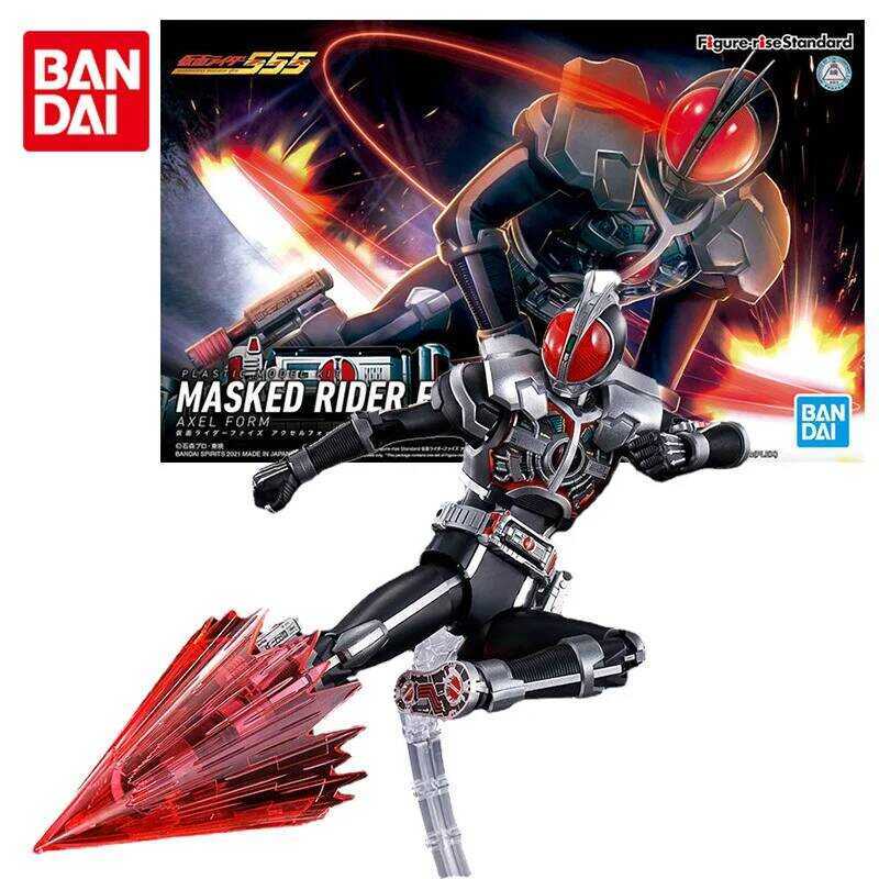 Bandai Kamen Rider Action Figure FRS 555 FAIZ Axel Form Collection Mô hình hoạt được Anime Đồ chơi n
