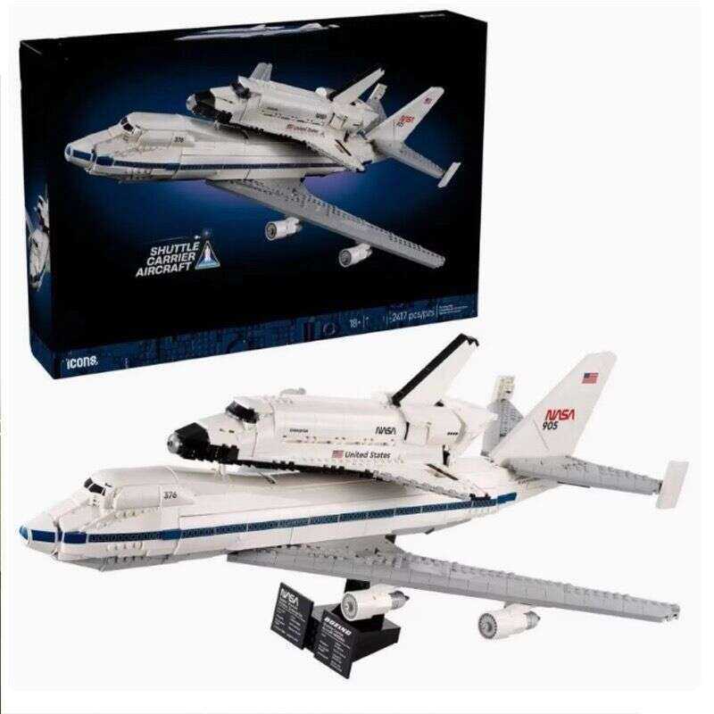 [LEGO] 10360 Máy bay vận chuyển tàu vũ trụ Boeing 747 Mô hình lắp ráp đồ chơi trưng bày quà tặng cho