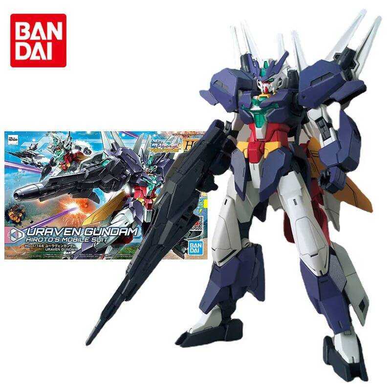 Bộ Bandai HGBD:R 1/144 PFF-X7II/U7 Uraven Gundam Gunpla, đồ chơi mô nhân vật hoạt hình dành cho trẻ 