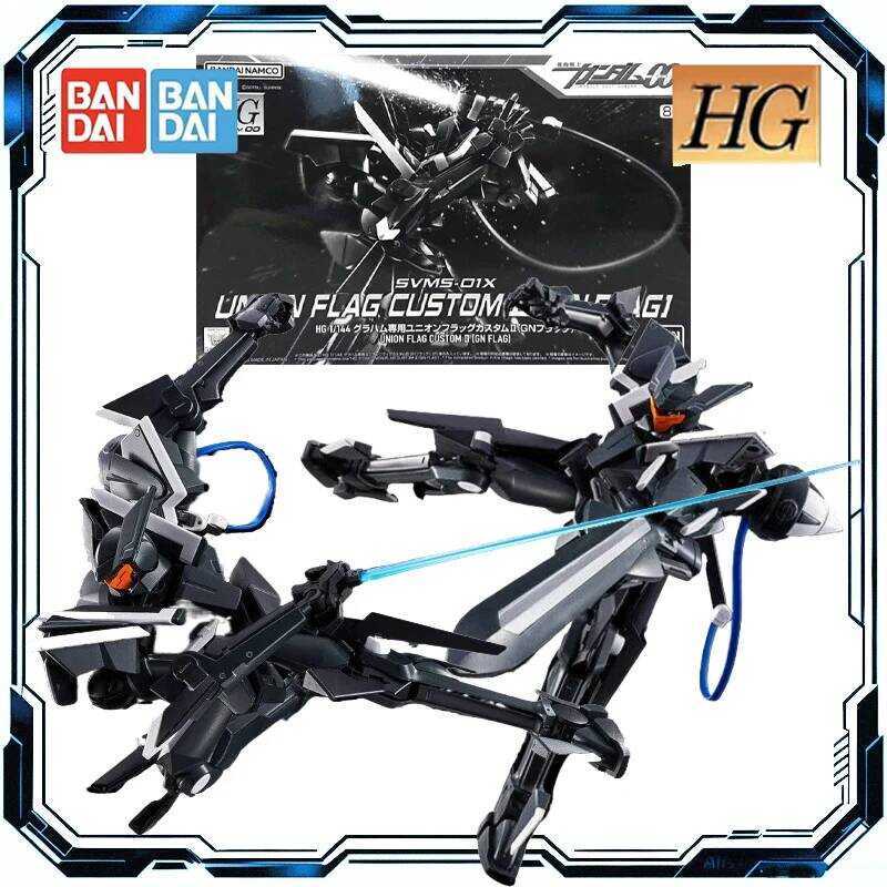 BANDAI Kit HG 1/144 GUNDAM UNION FLAG CUSTOM II [GN FLAG] Mô Hình Lắp Ráp Đồ Chơi Nhân Vật Hành Động