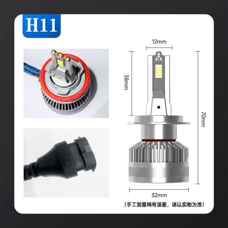 85W Đôi Ống Đồng Đèn Pha Ô Tô Sửa Đổi Bóng Đèn Ô Tô h7led Đèn Ô Tô Đèn Pha led Ô Tô