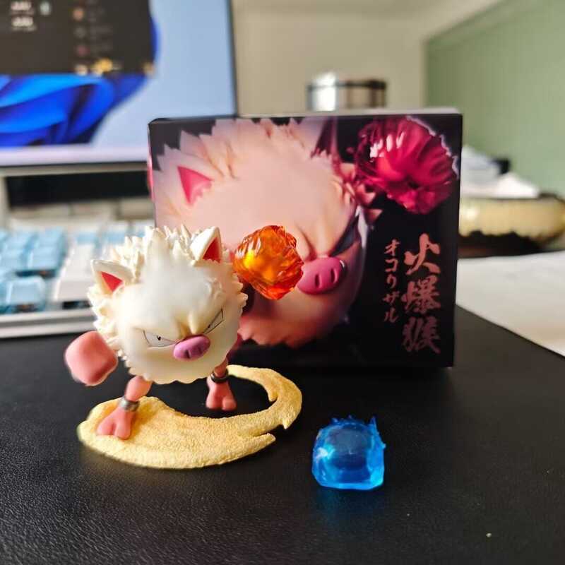 Pokemon Hot Monkey Fire Monkey Boxing Fighting Elf Búp bê đóng hộp Mô hình