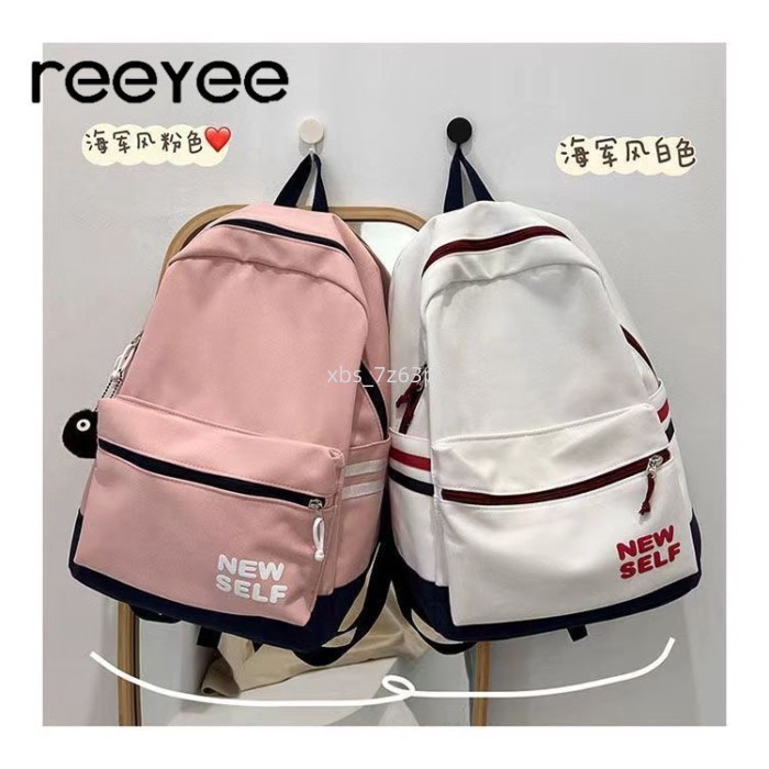 Túi đi học tương phản phong cách đại học Ba lô học sinh phong cách Nhật Bản túi du lịch đơn giản và | BigBuy360 - bigbuy360.vn