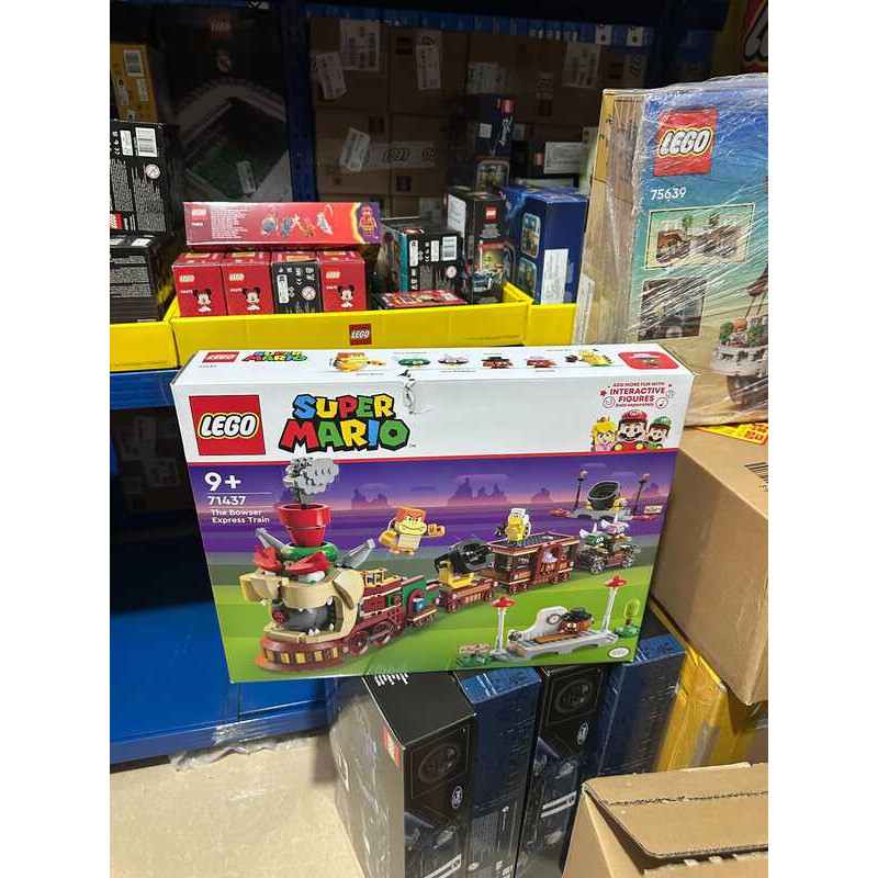 LEGO 71437 Tàu tốc hành của Bowser trong Super Mario, đảm bảo chính hãng