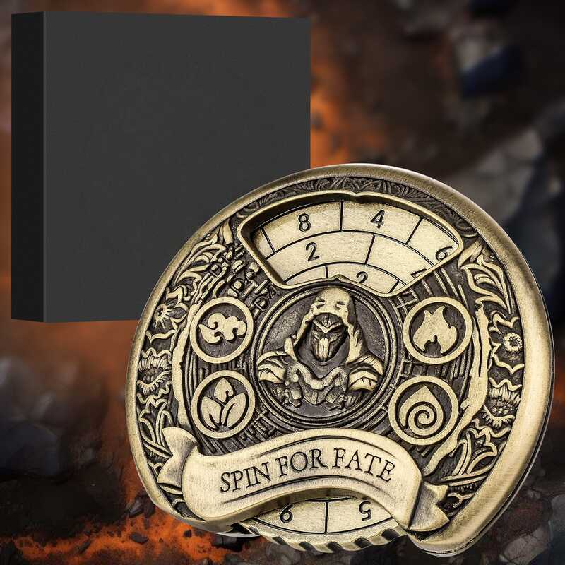 7 trong 1 Fidget Spinner Roulette DND Dice SPIN CHO FATE Rogue Theme Polyhedron Metal Dice