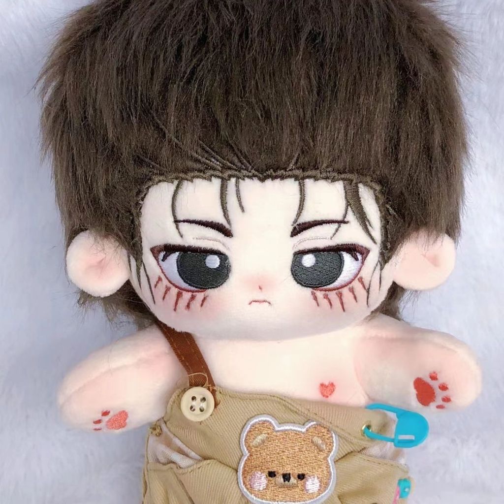 Attack on Titan Eren Yeager BÚP BÊ gấu bông Anime doll 20cm dễ thương Có sẵn Quà tặng Manga