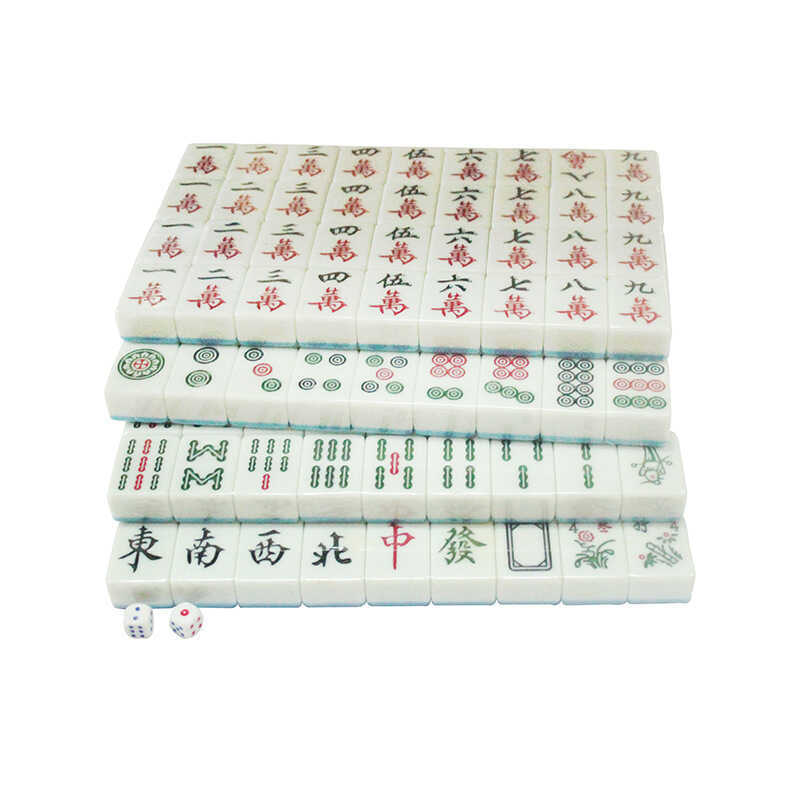 Mahjong Jindongle Melamine Mahjong Thẻ bàn chế biến hạng hai Giải trí giải trí