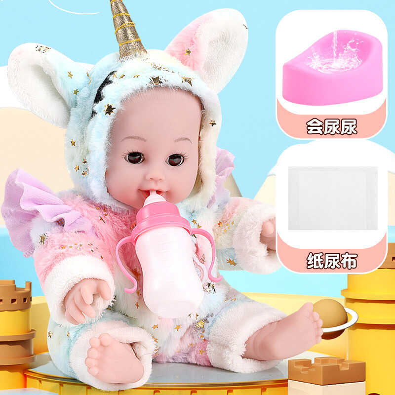 Búp Bê Mô Phỏng Đồ Chơi Bé Gái Cao Su Silicon Mềm Giả Búp Bê Bé Ragdoll Nói Búp Bê