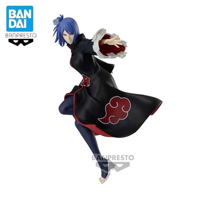 BANPRESTO Vibration Stars Anime Naruto Shippuden Mô Hình Nhân Vật Konan Đóng Hộp