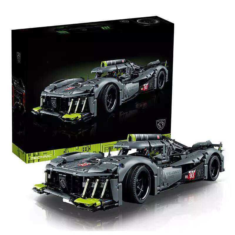[LEGO] Bộ công nghệ cơ khí 42156 Peugeot 9X8 Siêu xe thể thao Le Mans Xe đua Đồ chơi lắp ghép giáo d