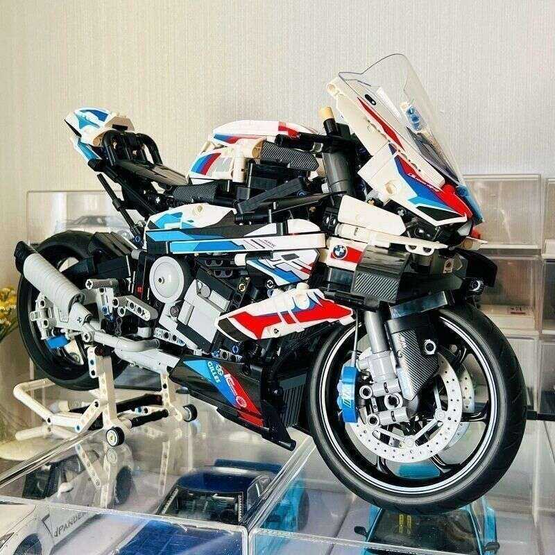 [LEGO] BMW M1000RR, mô hình xe máy cao cấp người lớn, đồ chơi lắp ráp khối xây dựng cho bé trai Tươn