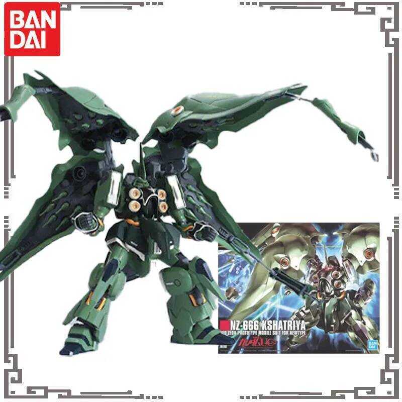 Bandai GUNDAM HGCE Mô Hình Nhân Vật Anime NZ-666 KSHATRIYA Đồ Chơi Lắp Ráp Cho Trai Bé Gái Quà Tặng 