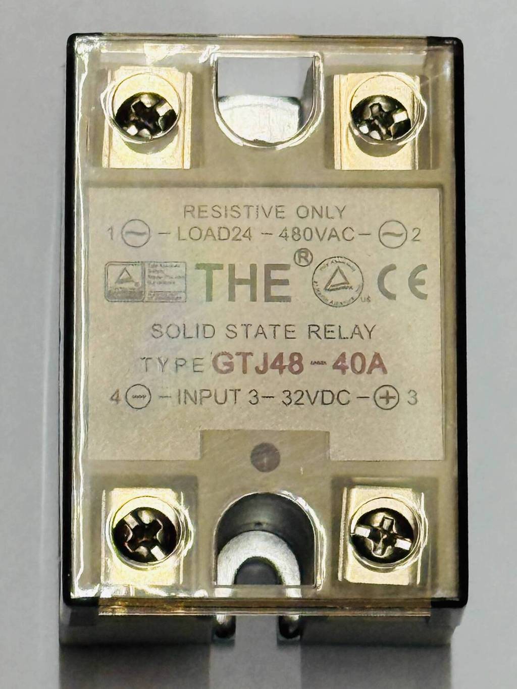 Máy ép phun thời trang Phụ kiện nhà máy chính hãng Wuxi Tianhao Rơle thể rắn GTJ48-40A