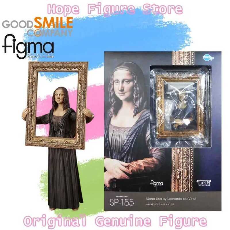 Good Smile Figma Mô Hình Nhân Vật Leonardo Da Vinci Mona Lisa Trang Trí Bàn Làm Việc Phong Cách Anim