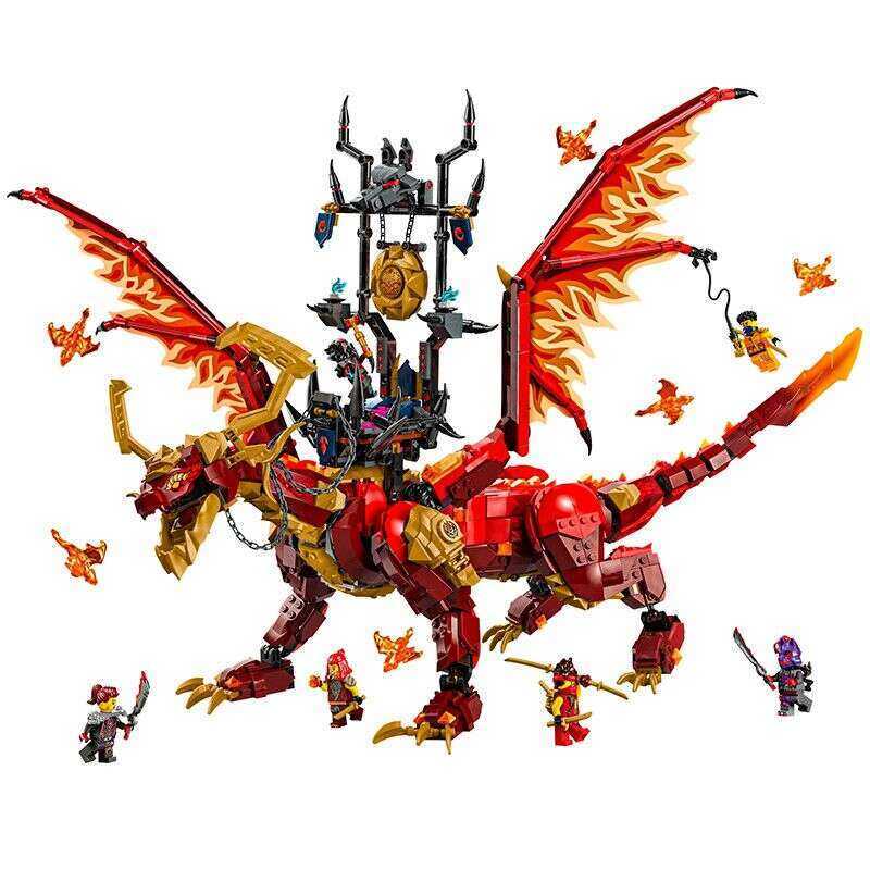 [LEGO] Ninjago Bricks 71822 Ngôi vua Yuanlong hùng mạnh Đồ chơi khối xây dựng cho bé trai Tương thíc