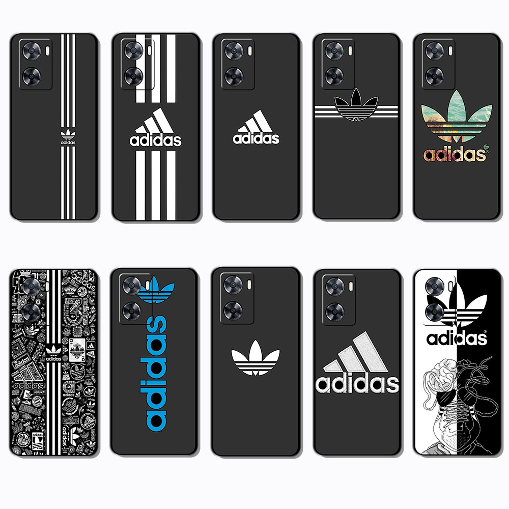 Ốp điện thoại trong suốt mềm Adidas 3c OPPO A53S A54S A54 A55 A56 A58