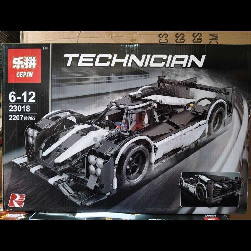 [LEGO] Đồ chơi lắp ráp giáo dục xe đua Porsche 911 Le Mans phiên bản giới hạn LEPIN23018 của LEPIN T