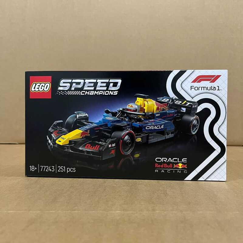 LEGO 77243 đua F1 Red Bull Racing SPEED Xe thể thao Bộ lắp ráp dành cho trẻ em